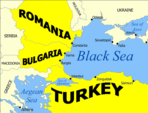 Southeastern Europe's Black Sea Countries