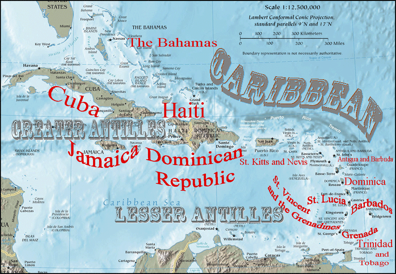 The Caribbeann Regions