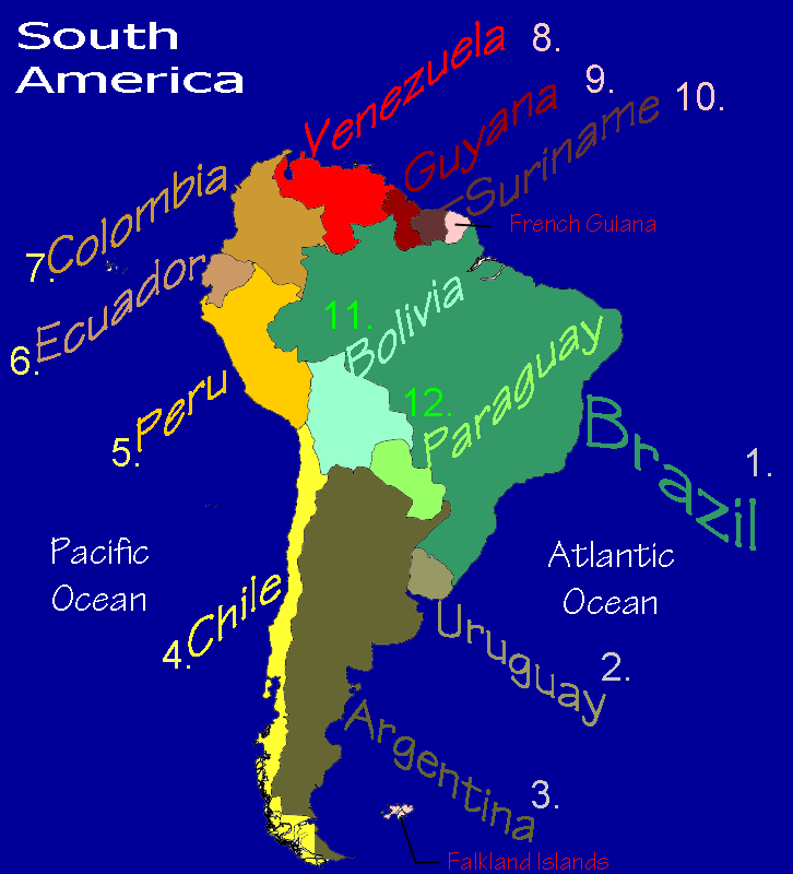 David B Robért's SouthAmerica